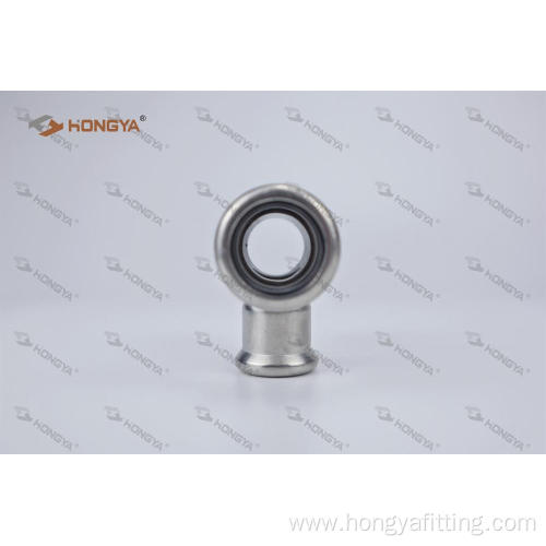 Stainless Steel Press Fitting Reducing Tee